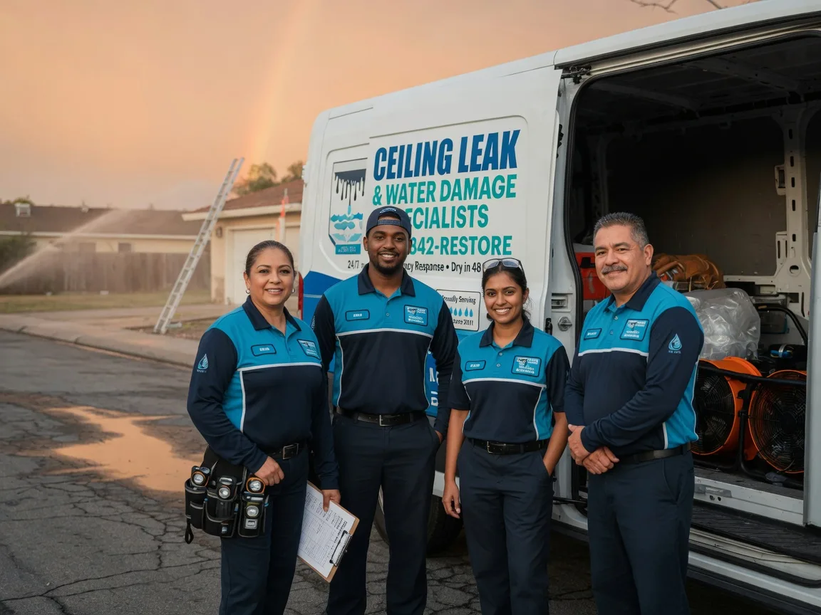 Ceiling Leak Cleanup company in Wilsons, VA