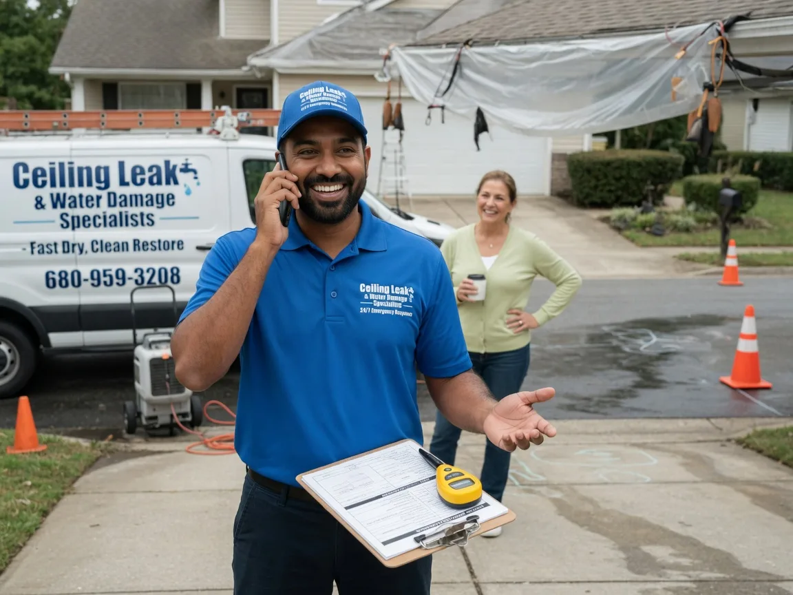 Ceiling Leak Cleanup Wilsons, VA FAQs